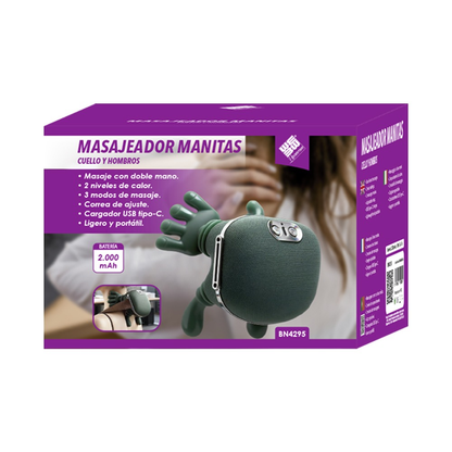 Contenido del paquete del masajeador cervical 4D