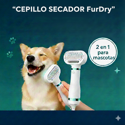 Cepillo Secador para mascotas ¨FurDry¨