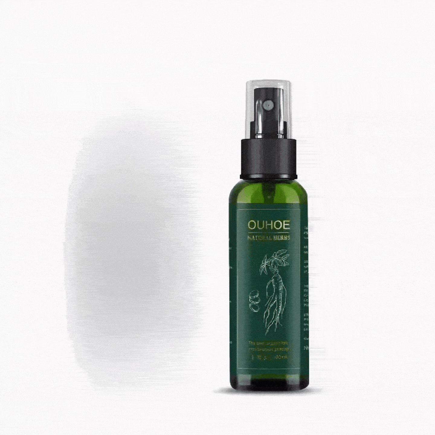 Spray capilar anticaída con ginseng, biotina y vitamina C - resultados visibles desde la raíz
