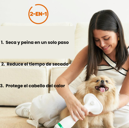 Cepillo Secador para mascotas ¨FurDry¨