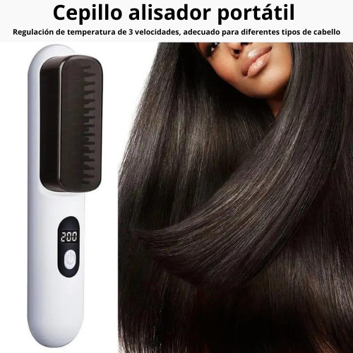 Cepillo Alisador Inhalambrico - Novabrush™