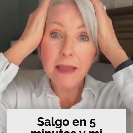 Salgo en 5 minutos y mi pelo está así — resultado real con NovaBrush cepillo alisador inalámbrico